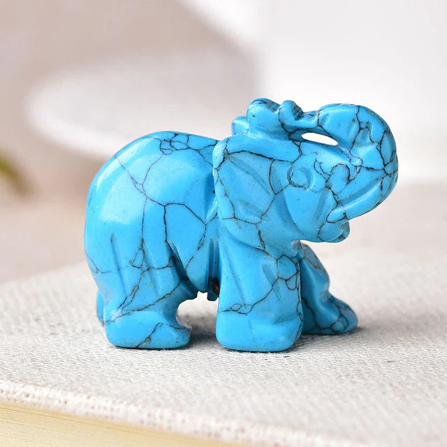 Spiritual & Emotional Support Crystal Elephant