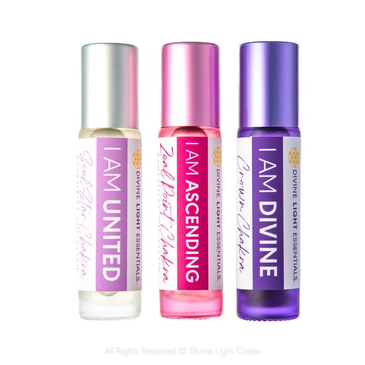 Lift Yourself Elixir Bundle - Essential Oils for Unity Consciousness - Ascension - Intuition - 3 Roller Bottles