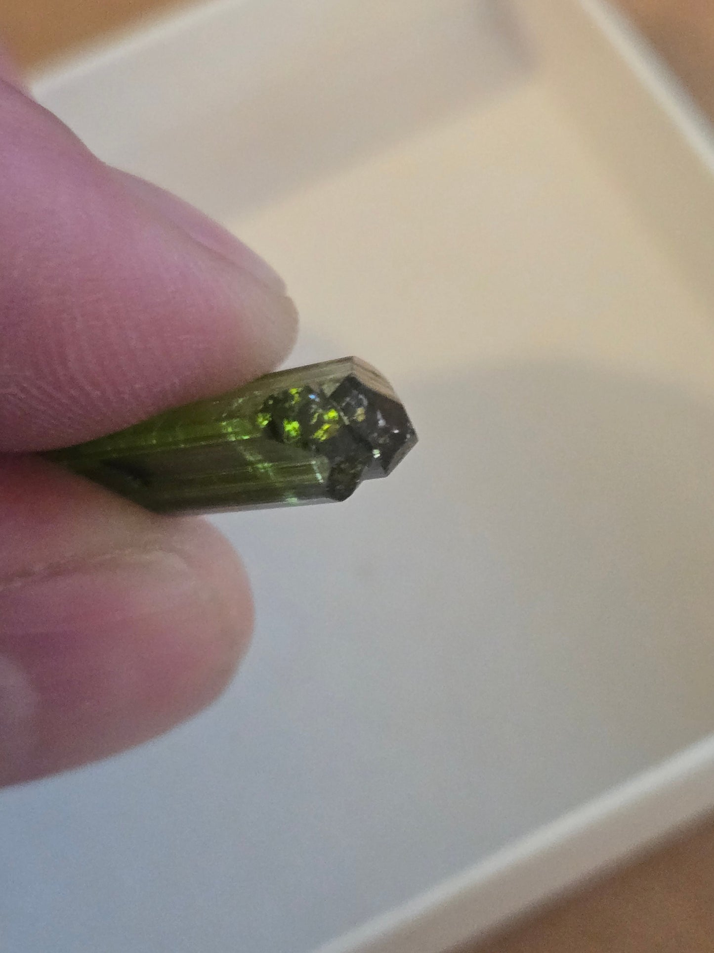 Watermelon tourmaliine crystal