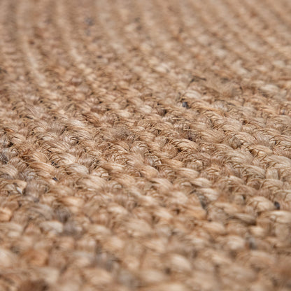 Jute Rug  - geometric circles