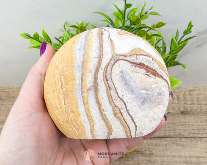 Wonderstone 3" Rounded Freeform – Handcrafted Natural Stone from Utah
