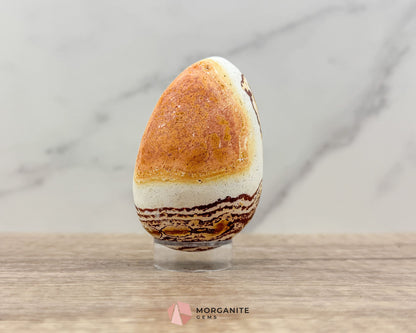 Wonderstone Egg 3" with Display Stand – Unique Natural Stone from Utah