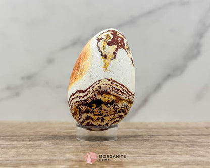 Wonderstone Egg 3" with Display Stand – Unique Natural Stone from Utah