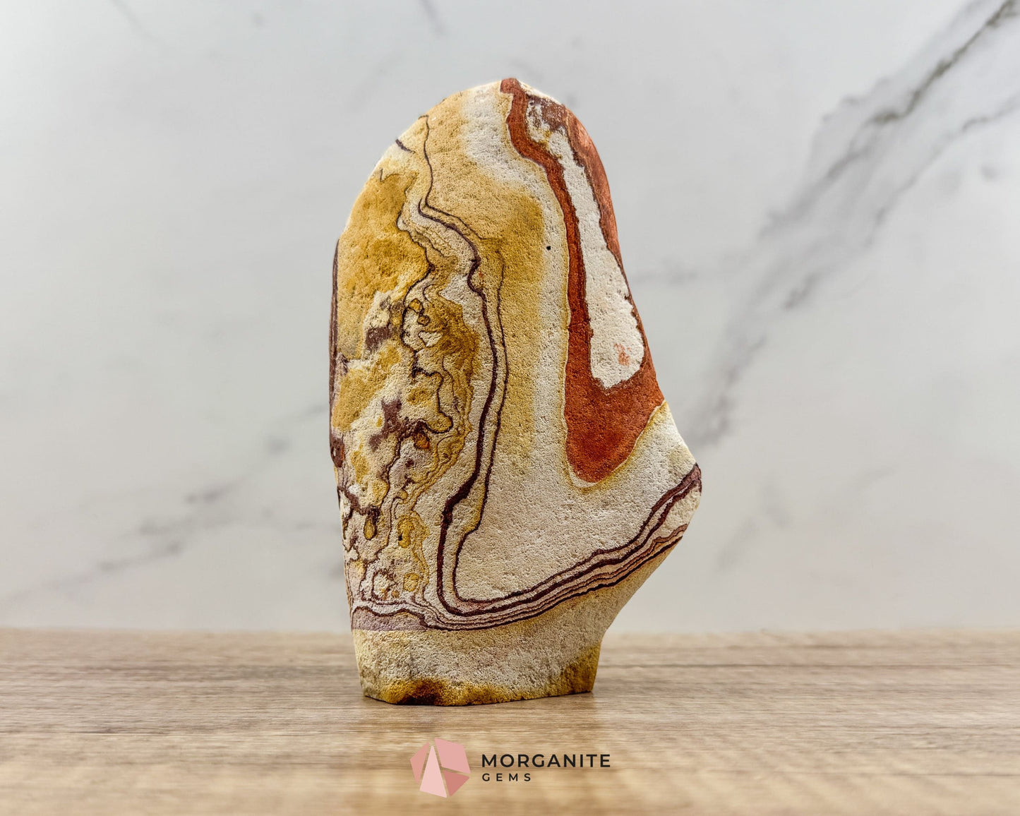 Wonderstone Freeform 6" – Handcrafted Natural Stone from Utah