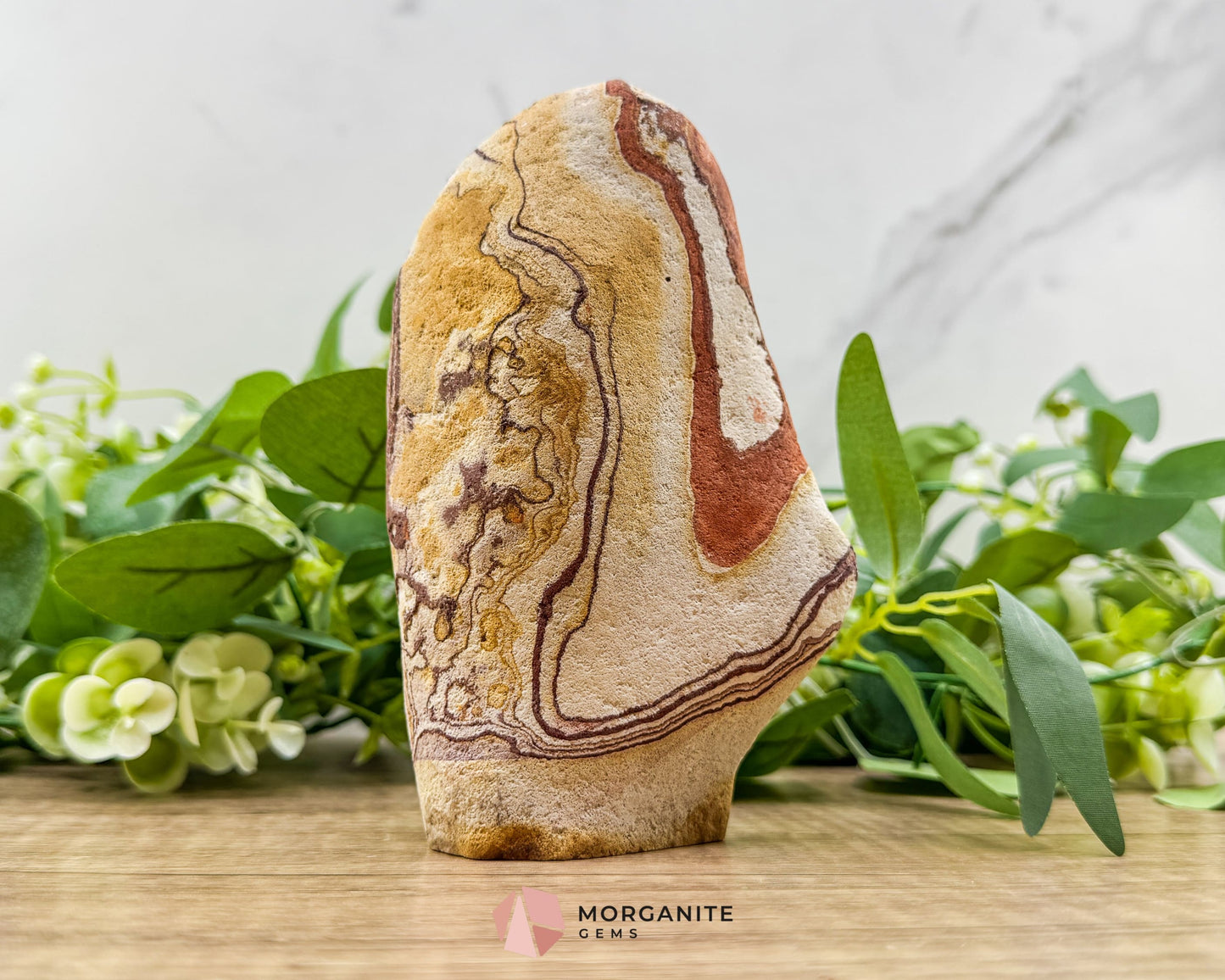 Wonderstone Freeform 6" – Handcrafted Natural Stone from Utah