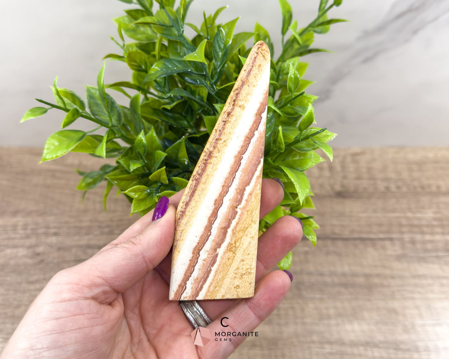 Wonderstone Freeform Standup – Unique Handcrafted Crystal from Utah