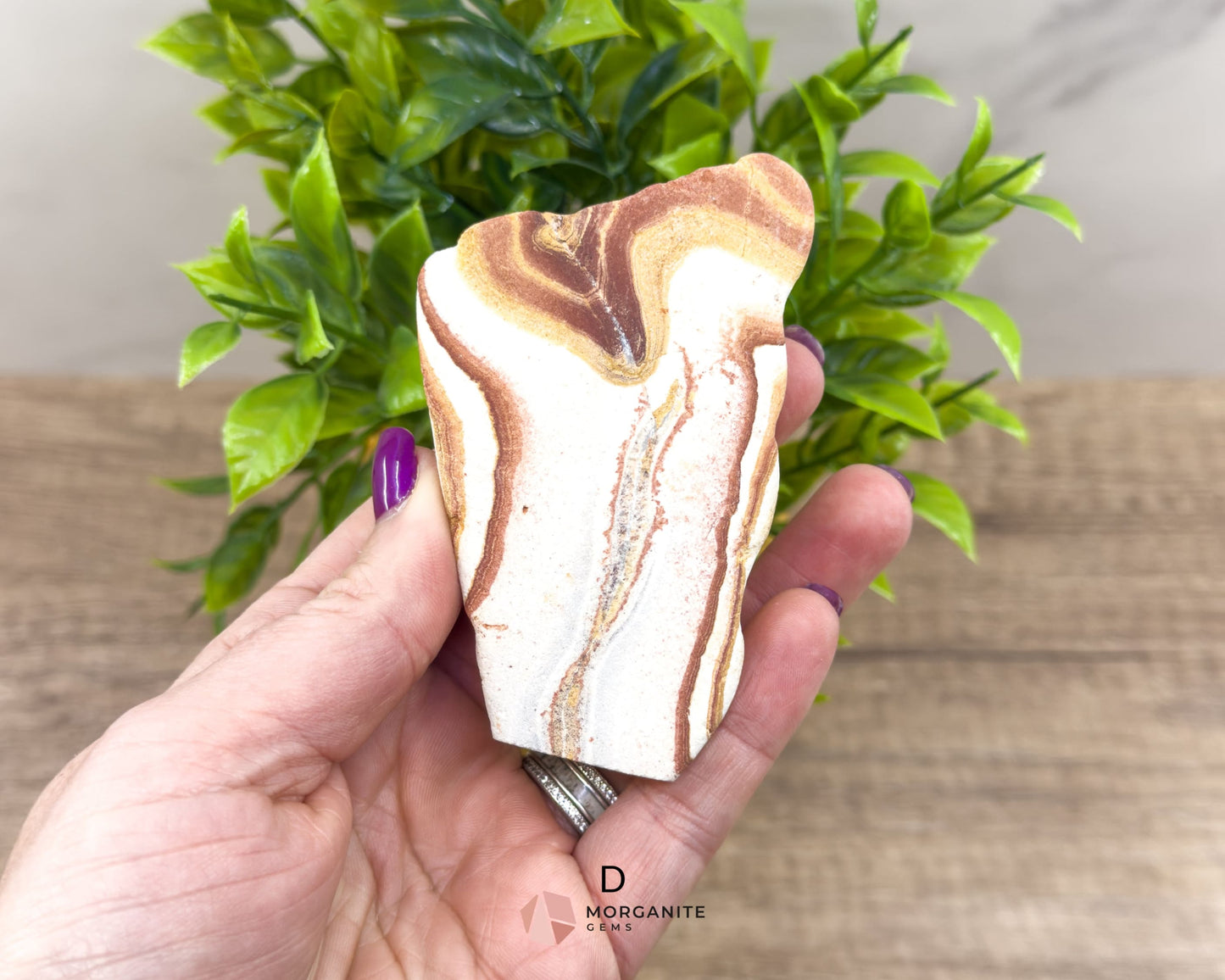 Wonderstone Freeform Standup – Unique Handcrafted Crystal from Utah