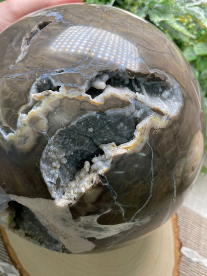 XXXL Volcano Agate Sphere