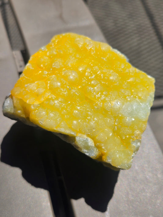 Yellow smithsonite (cadmium)