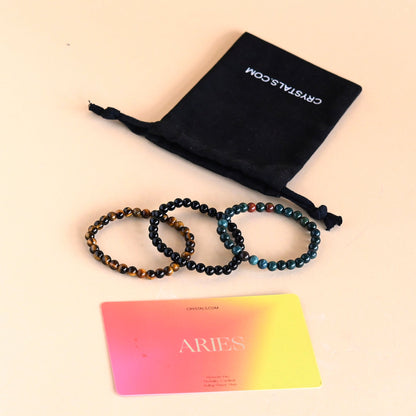 ZODIAC - Aries Bracelet Trio