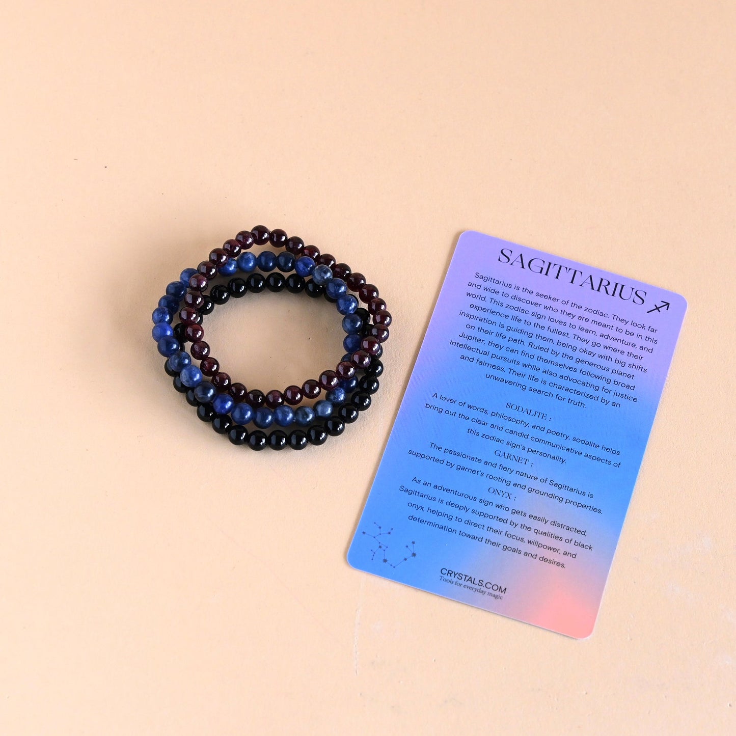 ZODIAC - Sagittarius Bracelet Trio